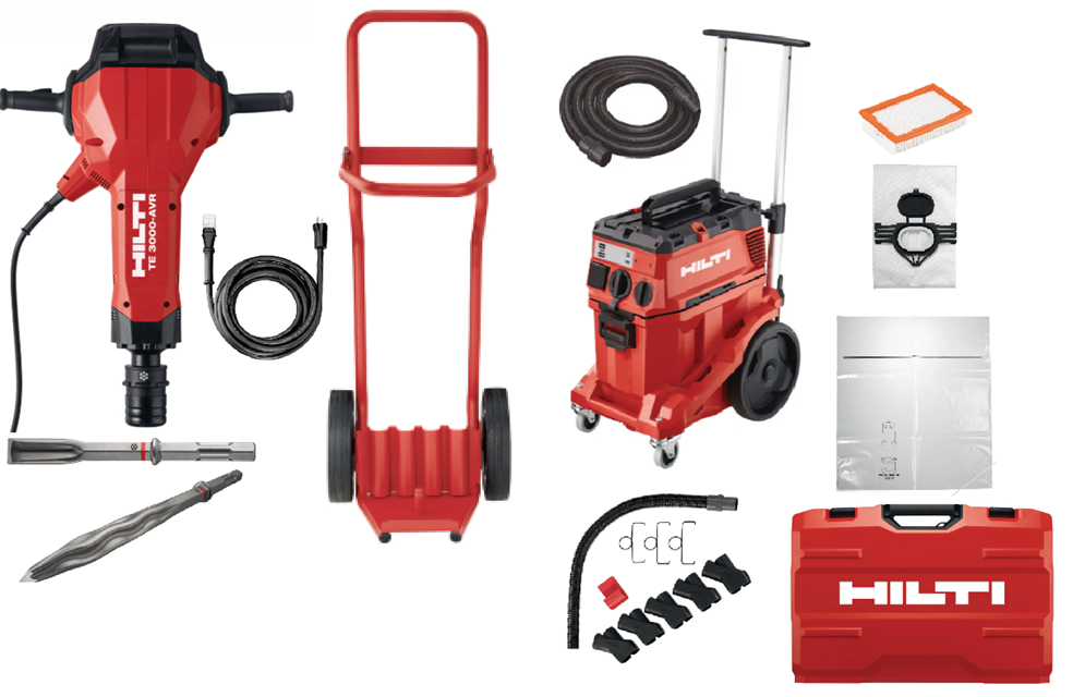 Jackhammer 60# Electric-TE 3000-AVR