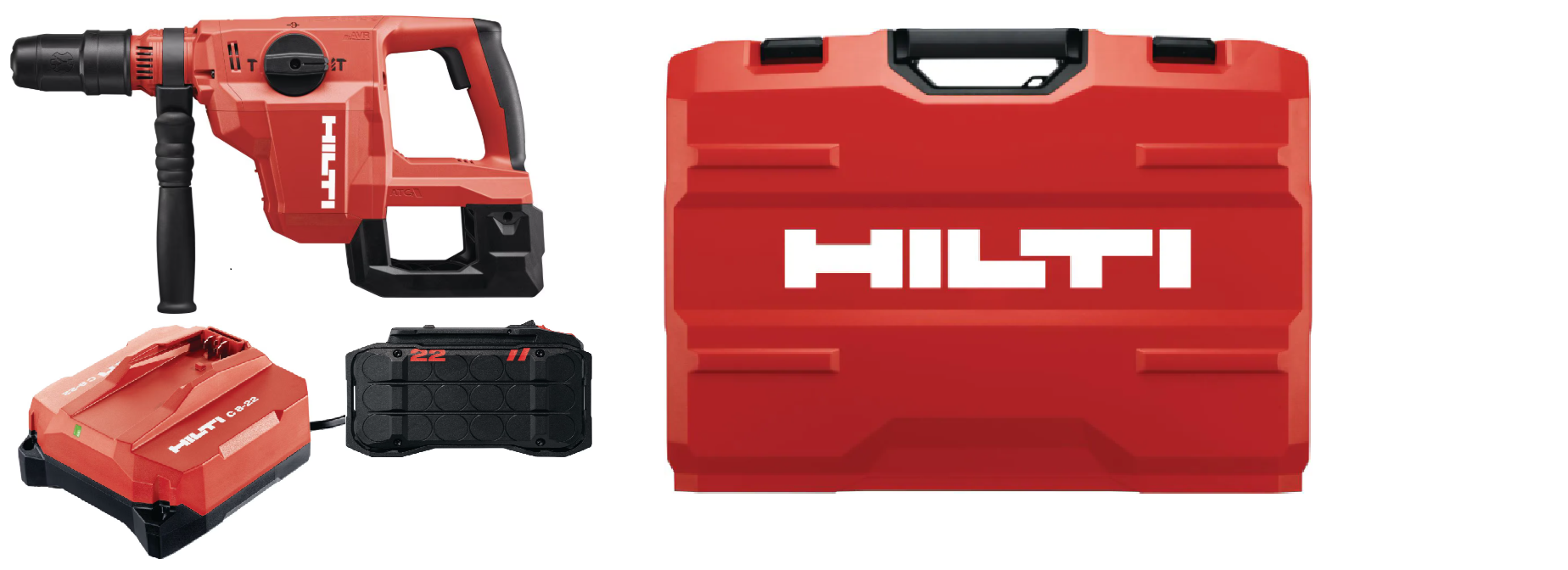 Rotary Hammer/Drill 12#-Cordless 22V Battery TE 50-22